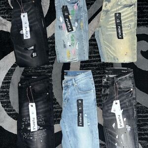 Purple Jeans Mens Size 32 (Brand New)